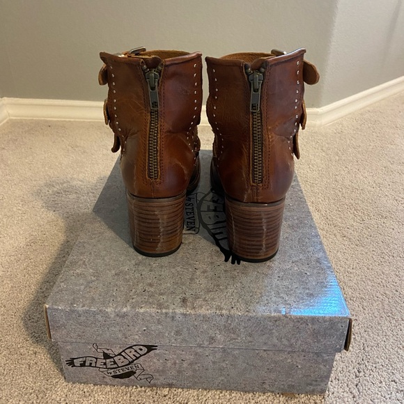 NIB Freebird Felicity Cognac size 10 - Picture 4 of 12